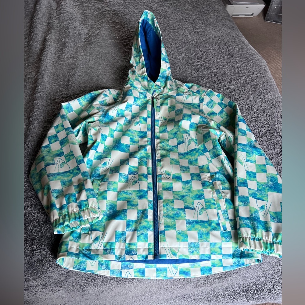 Boys Cat & Jack Raincoat- Sharks! size 10/12